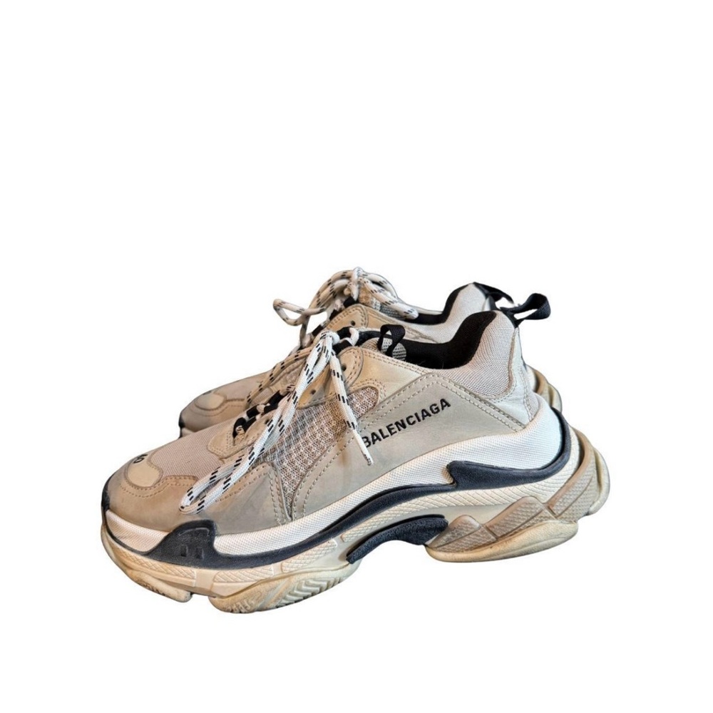 Balenciaga Triple S Sneakers Vanille Beige EU 40 - Picture 3 of 5
